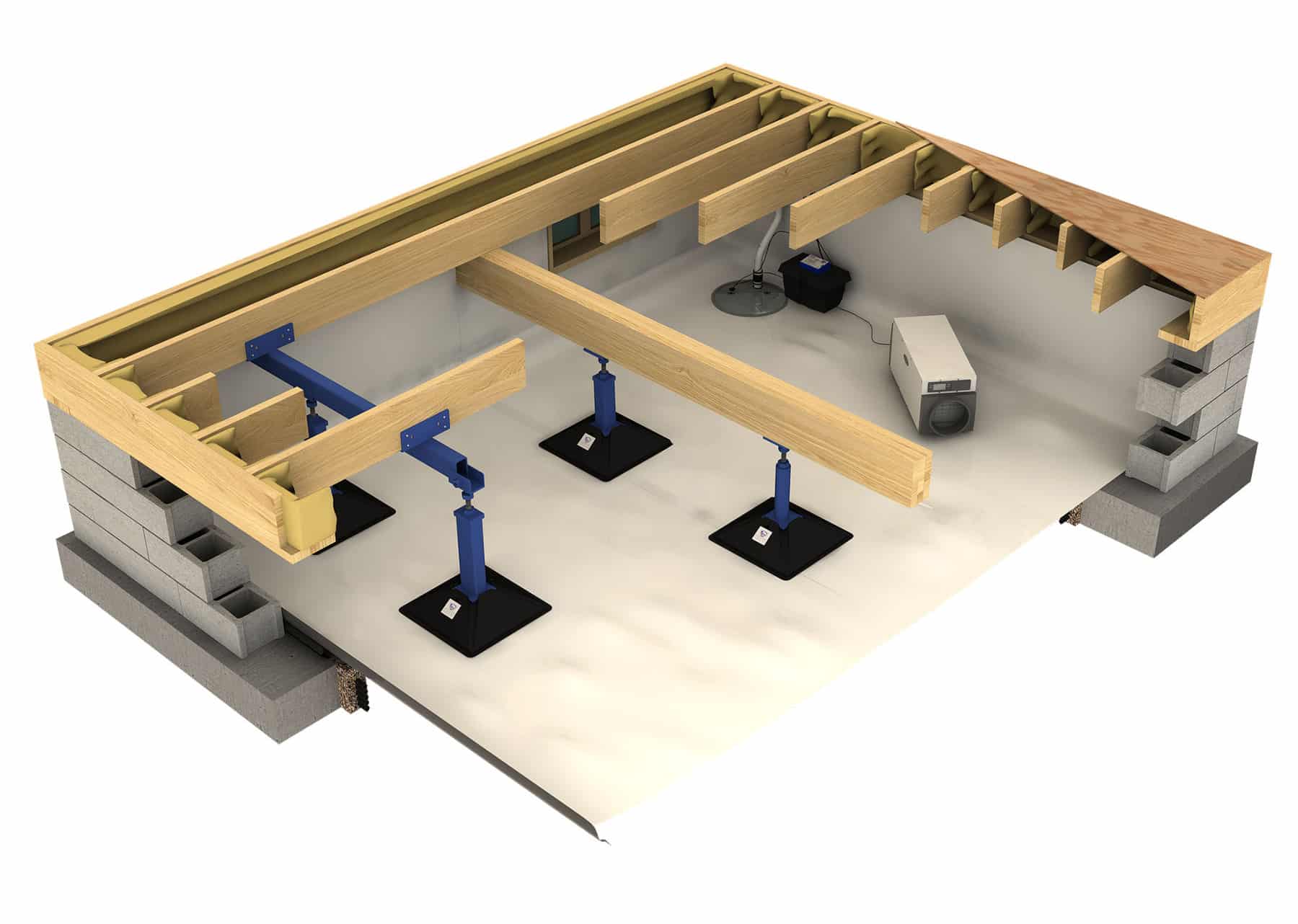 crawl space encapsulation in fargo moorhead