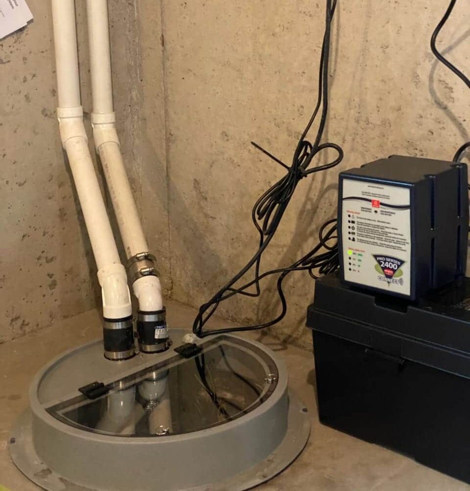 Sump Pump with Batter Back Up