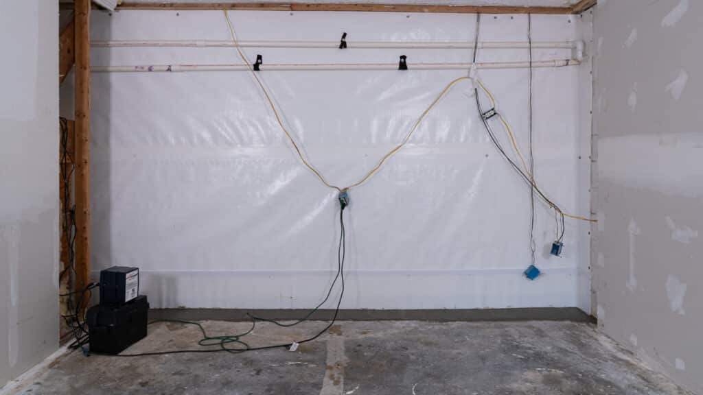 Complete Basement Waterproofing System